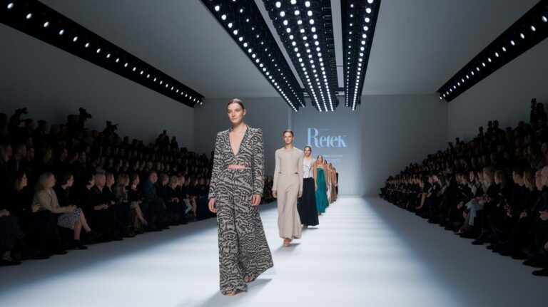 Fashion Runway Shines With Chic Trends