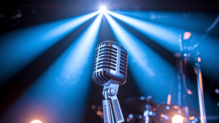 Music Icon Radiates Timeless Brilliance