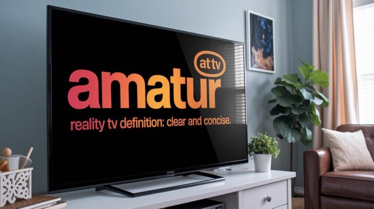 Reality Tv Definition: Clear And Concise